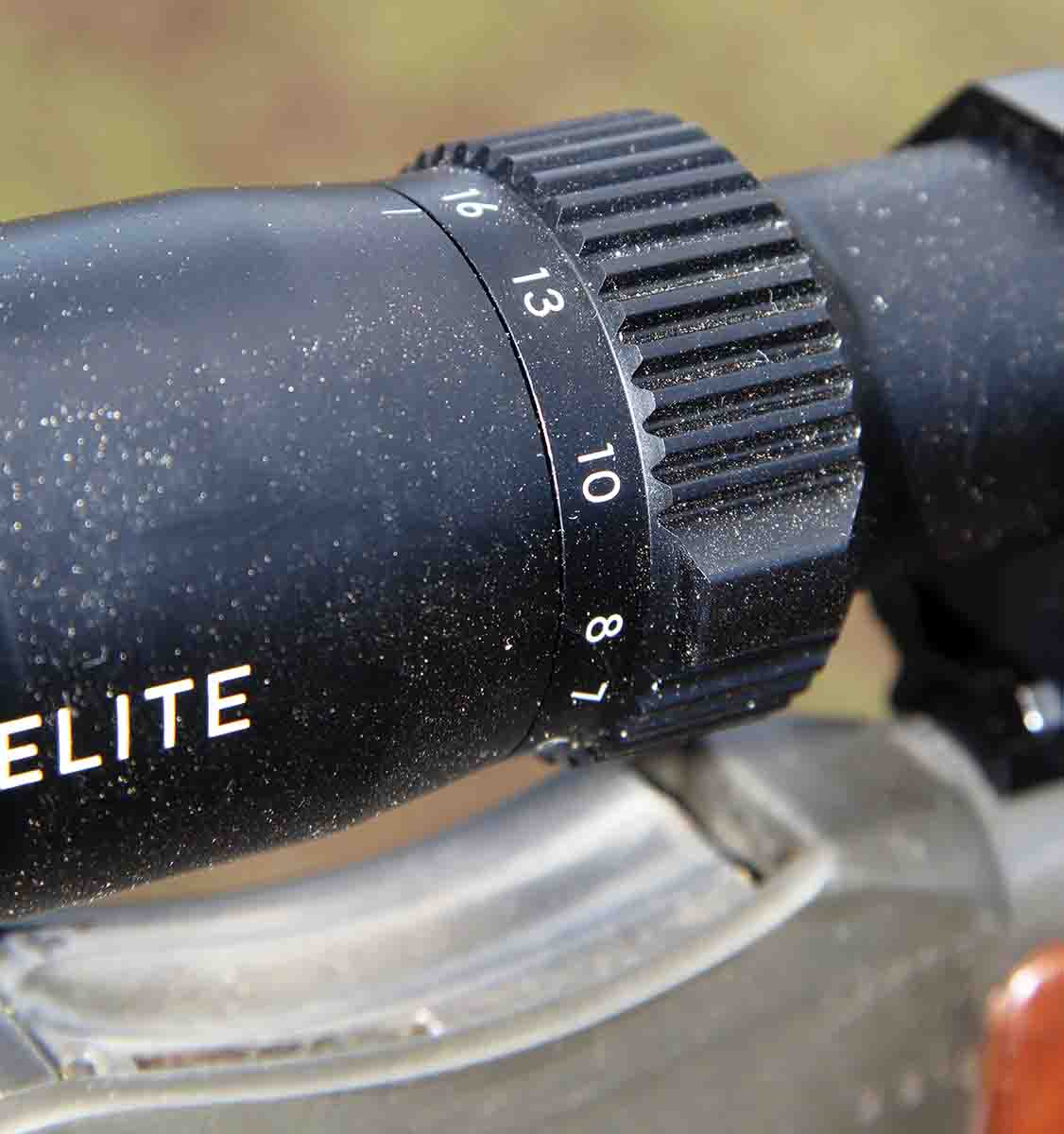 The 4- to 16-power span of the of the Bushnell Elite 4500 4x Multi-X riflescope provides versatility, from deep-woods tree stand whitetail to long-range prairie pronghorn.